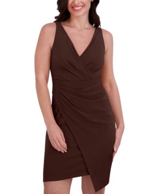 Women's Origami-Pleat Sleeveless Dress