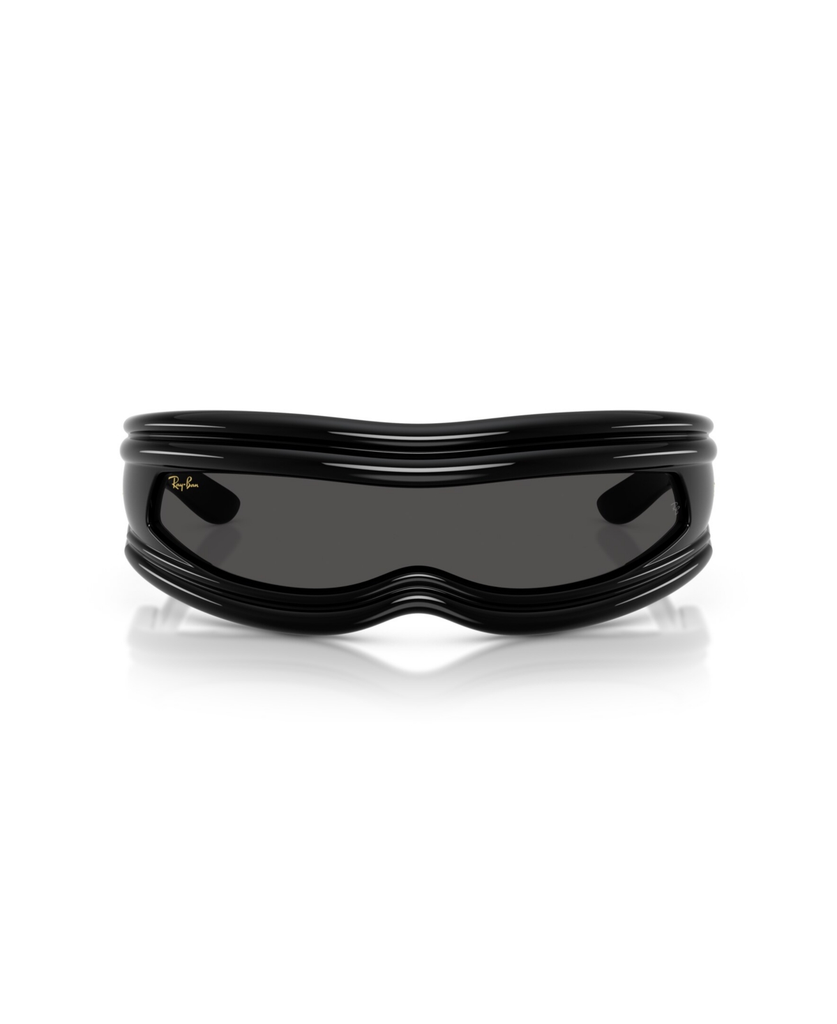 Ray Ban Unisex Ultra Wrap 001 Next Generation Collection Sunglasses, Rb4943 In Black
