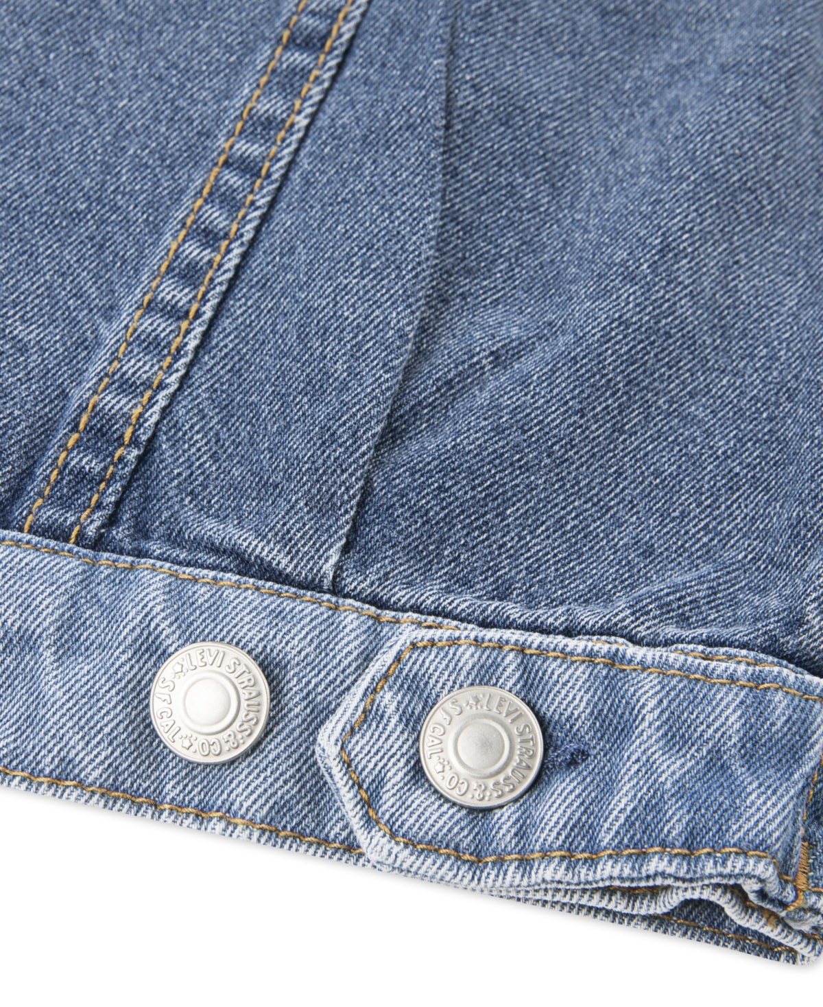 Levi's Big Girls Long Sleeves Trucker Jacket In Blue