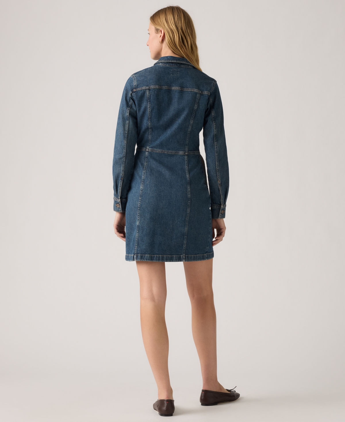 Levi's Women's Flynn Western Core Dress In Blue