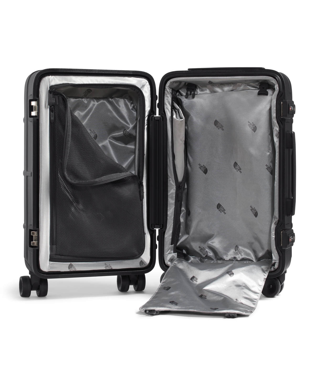 The North Face Men's All Weather 4 Wheeler Luggage Bag In Black
