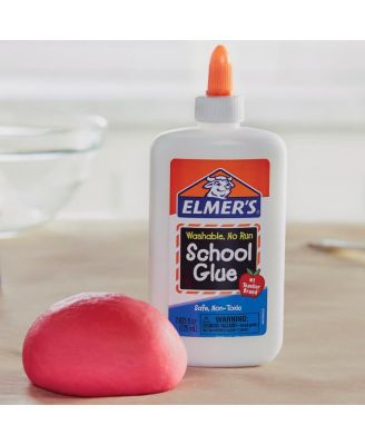 Slime Kit Combo: Magical Liquid Slime Activator (8.75 FL OZ) & Washable School Glue (7.625 FL OZ) Perfect for DIY Slime Making