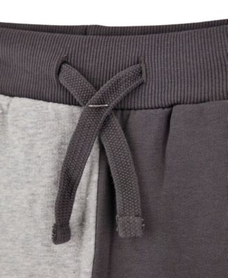 Baby Boys' Two-Tone Long-Sleeve Top and Pant, 2-Piece Set