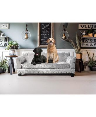 Large Dog Cat Pet Elevated Raised Bed Sofa for All Breed Super Soft Mat Pad