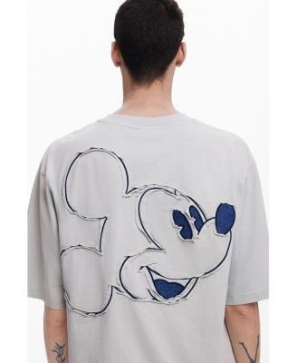 Men's Denim T-shirt Mickey Mouse