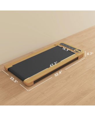 Walking Pad, Under Desk Treadmill with Wider Belt, Remote Control