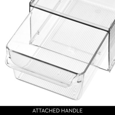 Stackable Storage Drawer for Fridge, Pantry, or Under Kitchen Sink - Clear