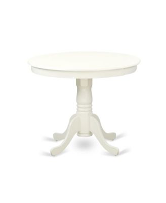 5 PC Rubber Wood stunning round kitchen Dining Room Set