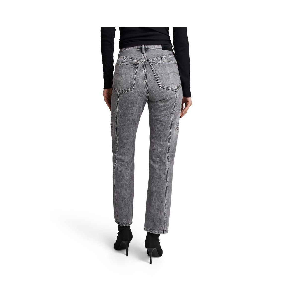 G-Star Women's Viktoria Utility High Straight Jeans