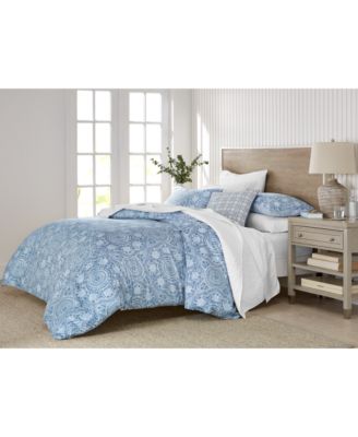 Lyra Medallion 3-Pc. Duvet Cover Set, Full/Queen, Macy’s Exclusive
