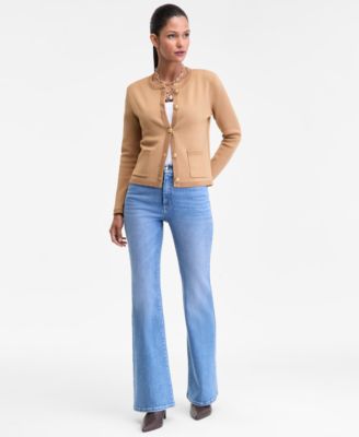 Women's Structured Cardigan Jacket, P/XS-XXL, Macy's Exclusive