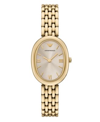 Emporio Armani - Women's Gold-Tone Stainless Steel Bracelet Watch 34mm