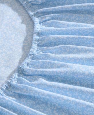 Loveston 200-Thread Count Cotton Percale 4-Pc. Sheet Set, King