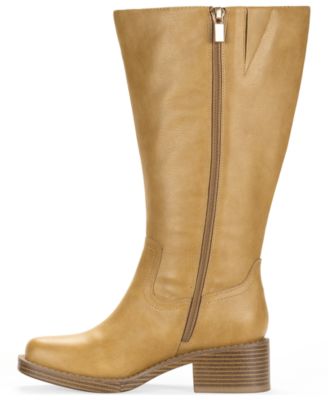 Women's Warblerr Wide Calf Square Toe Tall Boots, Macy's Exclusive