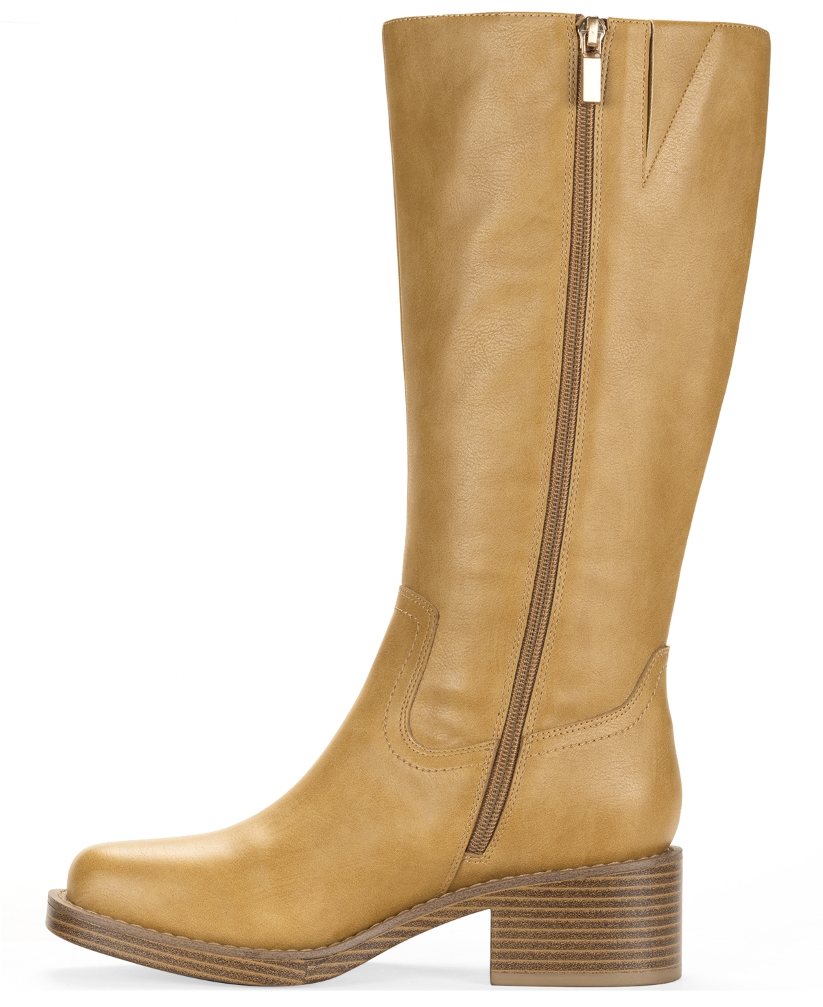 Wild Pair Women's Warblerr Square Toe Tall Boots, Exclusively At Macy's In Brown