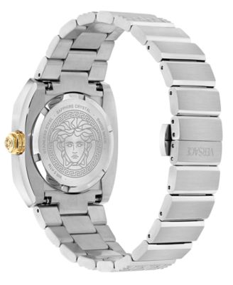 Women's Swiss Medusa Antares Stainless Steel Bracelet Watch 35mm