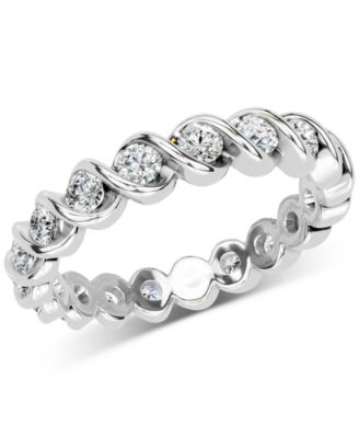 Diamond Eternity Band (1 ct. t.w.) in Platinum or 14k Gold