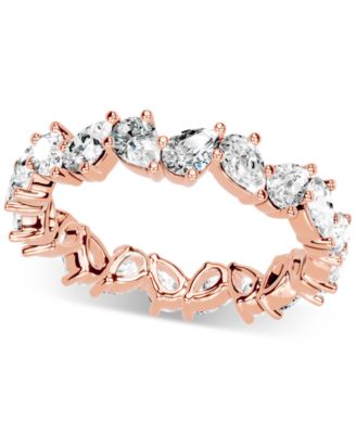 Diamond Pear Eternity Band (2 ct. t.w.) in Platinum or 14k Gold