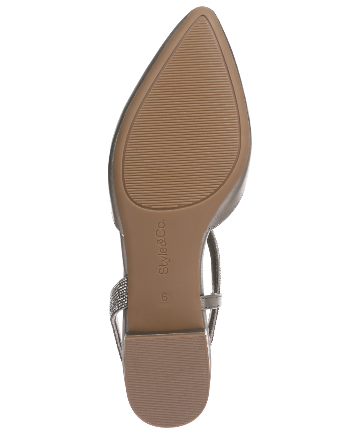 Style & Co Women's Sloanee Eve Slingback Sandals, Macy's Exclusive In Gray