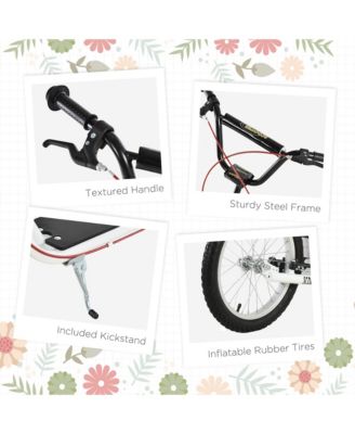 Youth Scooter Kick Scooter Front and Rear Dual Brakes,