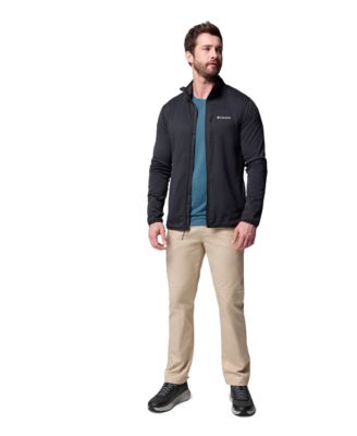Men's Essential Hike Grid Fleece Full Zip Jacket