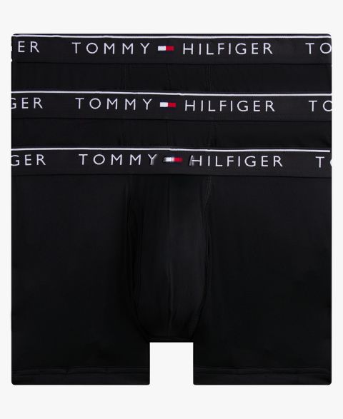 Комплект белья Moisture-Wicking для мужчин, 3 шт. — Tommy Hilfiger, цвет: Чёрный