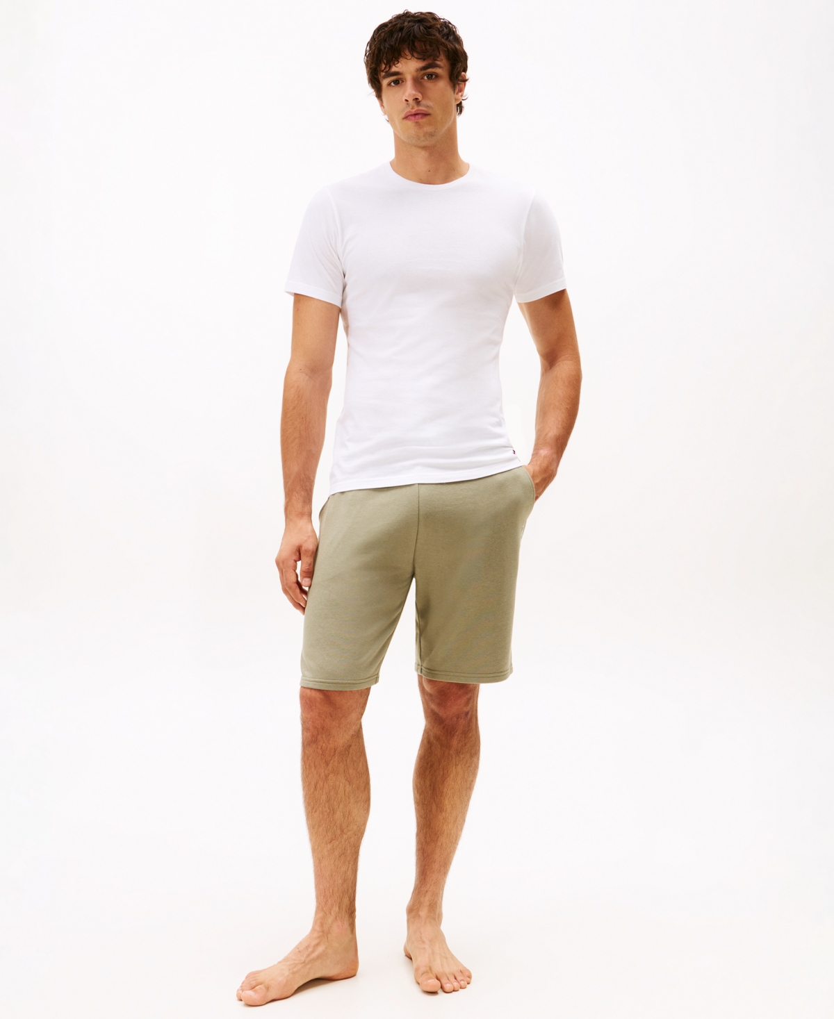 Tommy Hilfiger Men's 3-Pack Cotton Classics Short Sleeve Crewneck Undershirts Set
