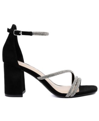 Women's Ealton Block Heel Embellished Evening Sandals