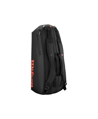 Clash V3 6-Pack Tennis Bag - Black/Infrared