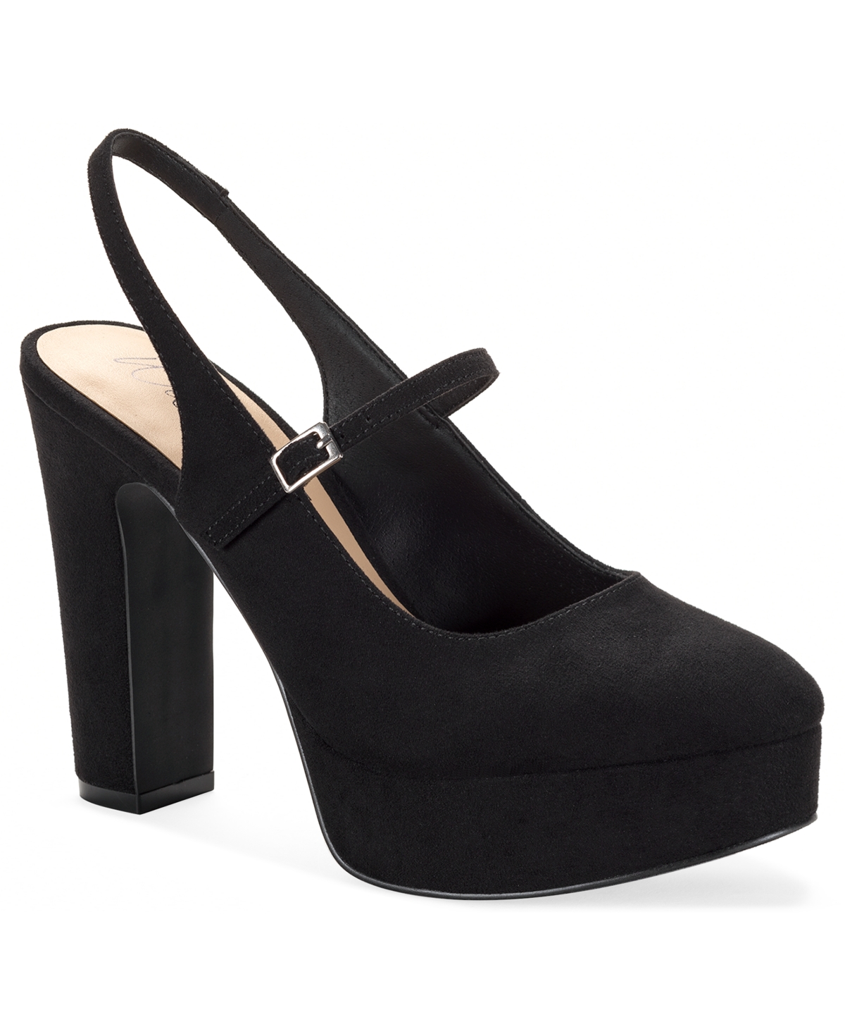 Wild Pair Women's Ciehna Round Toe Platform Pumps, Macy's Exclusive In Black