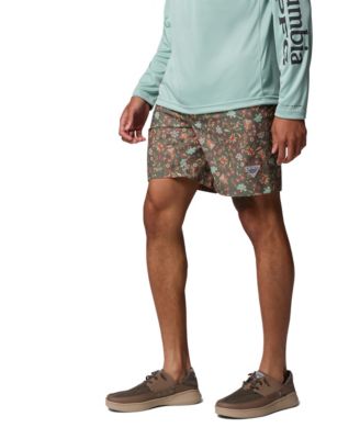 Men's Performance Fishing Gear Rambler Printed Water Shorts