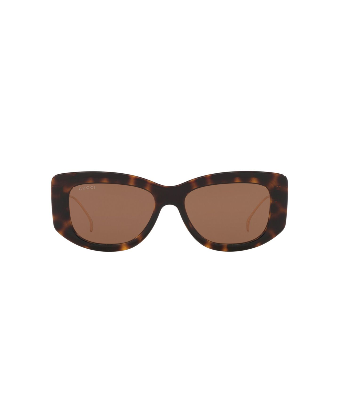 Женские солнцезащитные очки Gucci Rectangle Sunglasses, GG1566S GC002272, цвет: Чёрный — фото 6