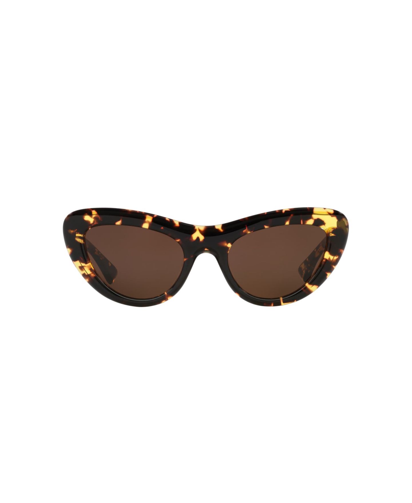 Женские солнцезащитные очки Bottega Veneta Cat Eye, BV1282S 6J000435, цвет: Чёрный — фото 6
