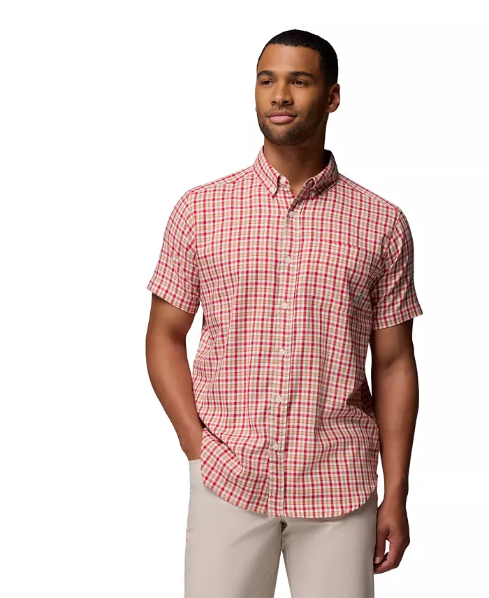 Men's Rapid Rivers Short Sleeve Plaid Shirt