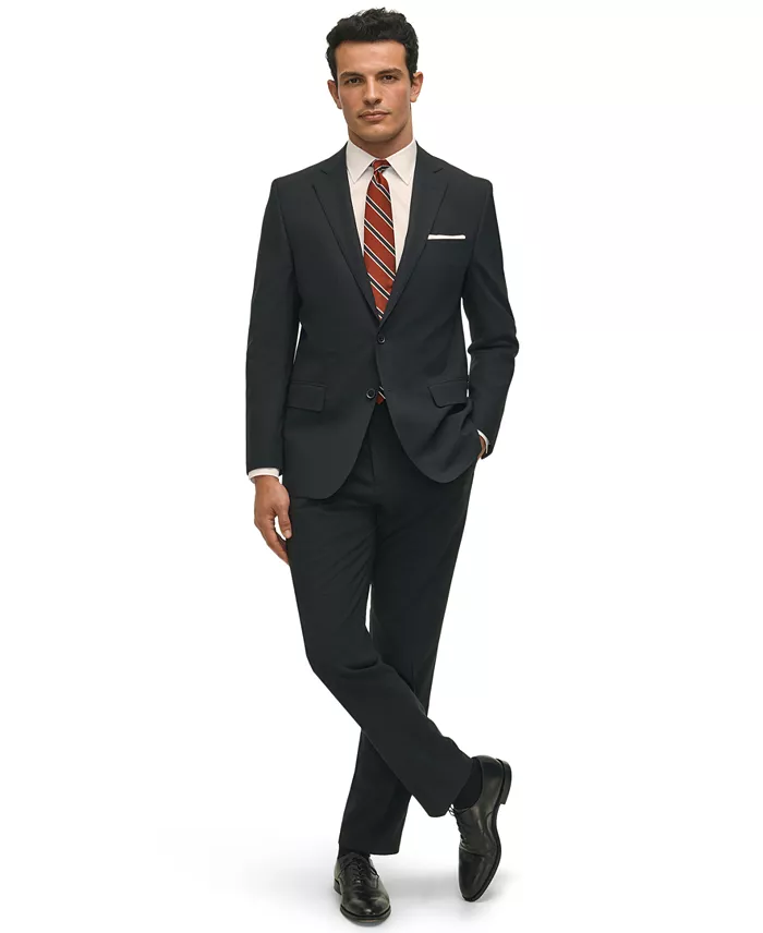 Men's Classic-Fit Stretch Wool Blend Suit Separates - thumbnail 5