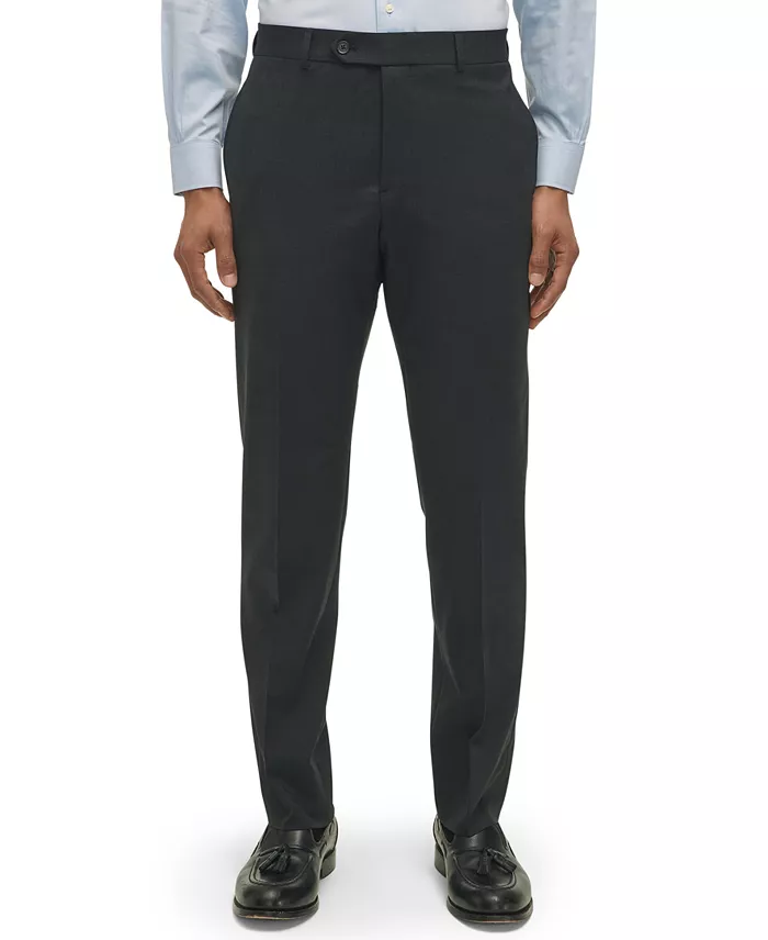 Men's Classic-Fit Stretch Wool Blend Suit Separates Pant - thumbnail 7