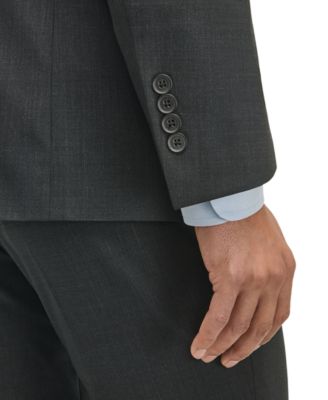 Men's Slim-Fit Stretch Wool Blend Suit Jacket