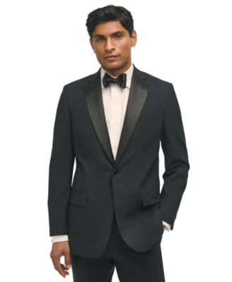 Brooks Brothers - Men's Classic-Fit Wool Blend Tuxedo Jacket
