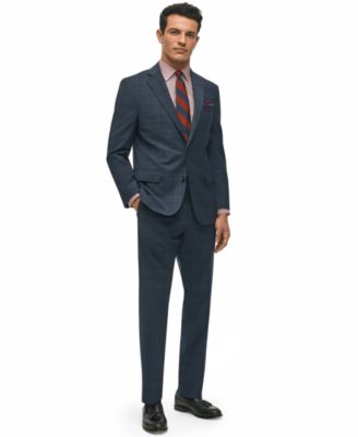 Brooks Brothers B By  Mens Classic Fit Stretch Wool Blend Suit Separates In Blue