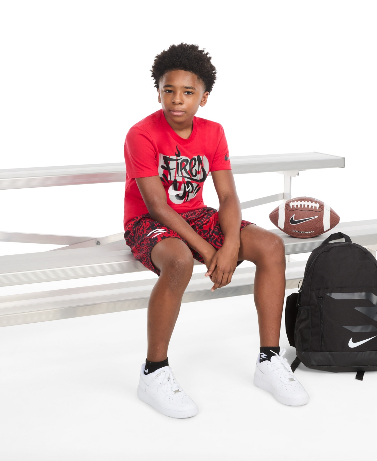 Nike 3brand By Russell Wilson Big Boys Graffiti Shorts In Multi