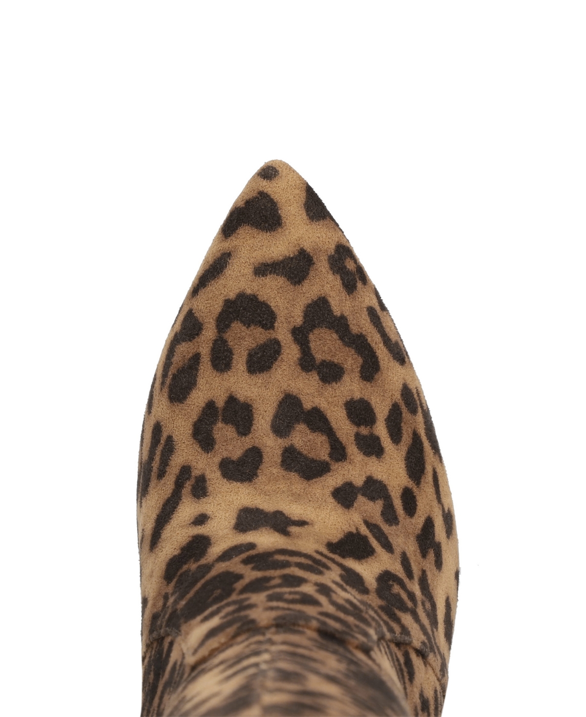 Mia Women's Arisa Stiletto Heel Pointed Toe Tall Boots In Animal Print