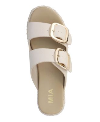 Women's Shai Double Buckle Slip-On Slide Sandals