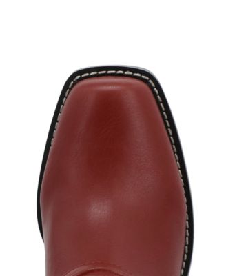 Women's Diego Tall Harness Strap Block Heel Western Boots