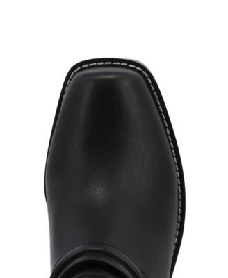 Women's Diego Tall Harness Strap Block Heel Western Boots