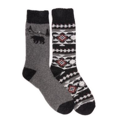 Men's Wool Socks (2 Pair Pack)
