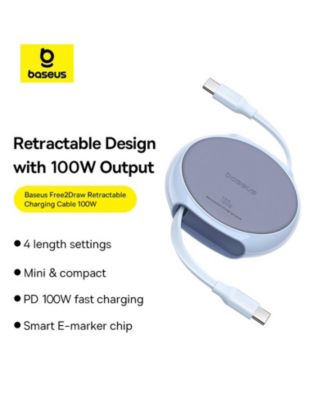 Mini Retractable USB-C Charging Cable