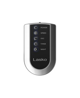 T48312 48 Inch Portable 3 Speed Oscillating Tower Fan w/ Nighttime Setting