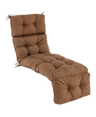 73'' Lounge Chaise Cushion Padded Recliner Cushion