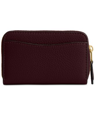 Essential Leather Zip Around Card Case