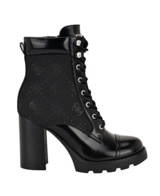 Women's Nellsan High Block Heel Hiker Booties